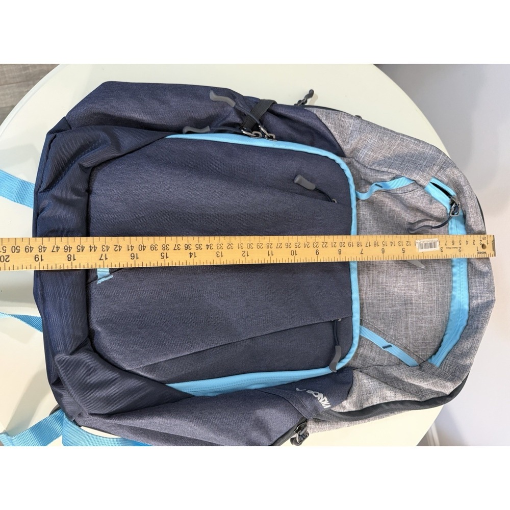 Bondka Sport 19" Blaze 2.0 Backpack - Mint/Heather Gray/Heather Blue - Picture 8 of 9